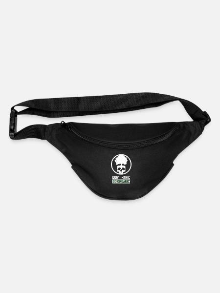 Earth Day Do Not Panic Go Organic Pro Environment - Fanny Pack - black