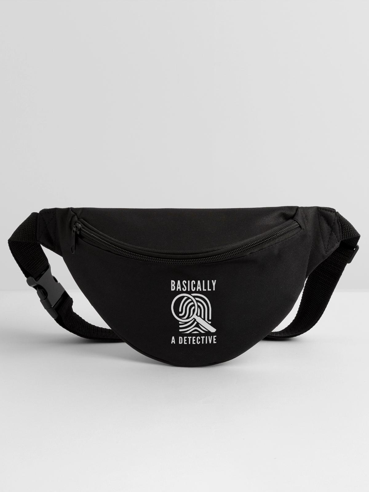 Basically A Detective - Fanny Pack - black - Front