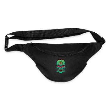 Weird Skull N2 - Fanny Pack  - black - Front