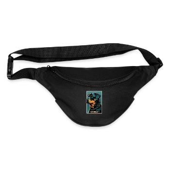 Rottweiler - Guardians of Heart - Fanny Pack  - black - Front