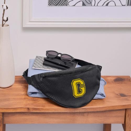 Letter G – Capital Athletic Alphabet Monogram - Fanny Pack 