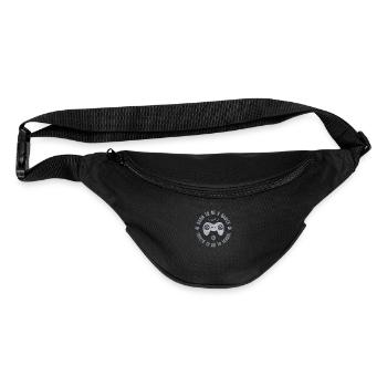 Born To Be A Gamer Forced To Go To School - Fanny Pack  - black - Front