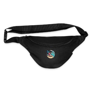 Chill Pill Summer Vacation - Fanny Pack  - black - Front