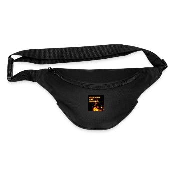 sole motivating quote - Fanny Pack  - black - Front