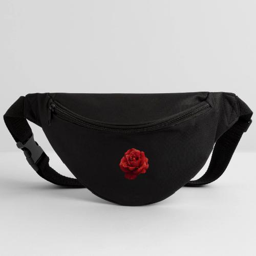 Rose: Crimson Dew Bloom - Fanny Pack 