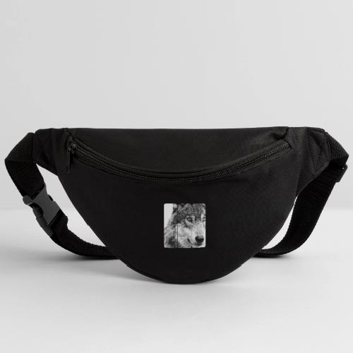 Wolf Face Triptych: Silent Alpha - Fanny Pack 