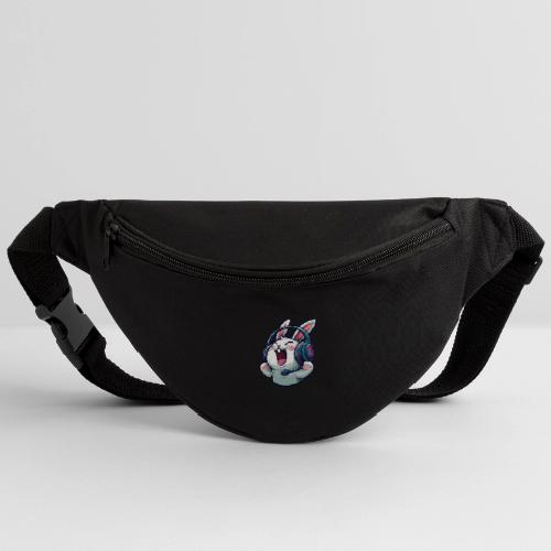 Gamer Bunny Headset Cartoon Design - Fanny Pack 