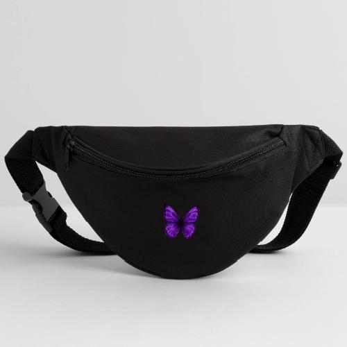 Neon Purple Butterfly - Fanny Pack 