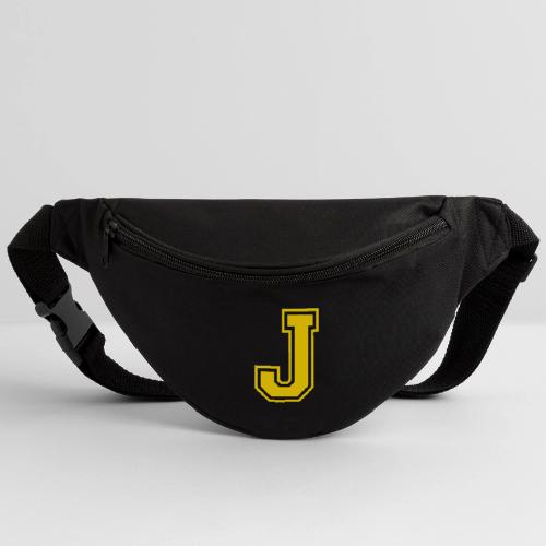 Letter J – Capital Athletic Alphabet Monogram - Fanny Pack 