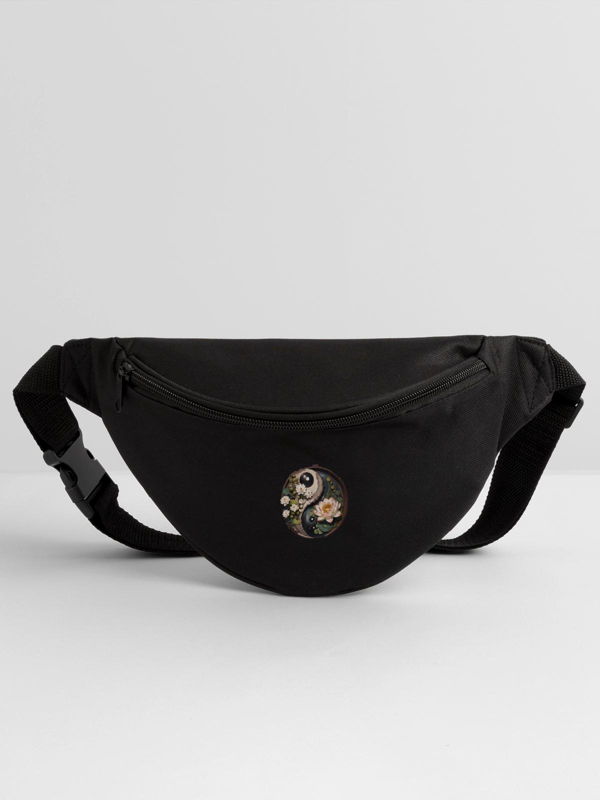 Lotus Flower Pond Yang - Fanny Pack - black - Front