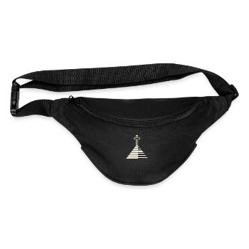 Religious Christian Piano Lover - Fanny Pack  - black - Front