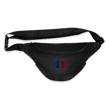 Blue Pill Red Pill - Fanny Pack  - black - Front