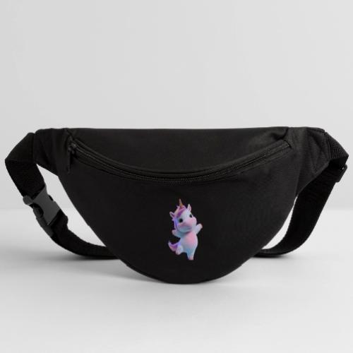 Cute Cartoon Unicorn Dancing Joyfully - Fanny Pack 