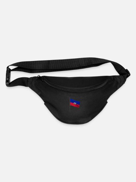 Haitian Flag Day - Fanny Pack - black