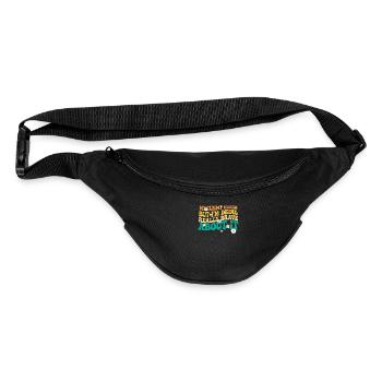 My Tummy Hurts But I'm Being Really - Fanny Pack  - black - Front