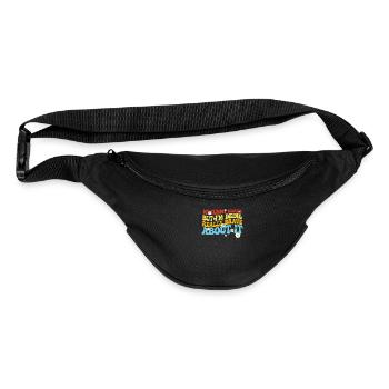 My Tummy Hurts But I'm Being Really - Fanny Pack  - black - Front