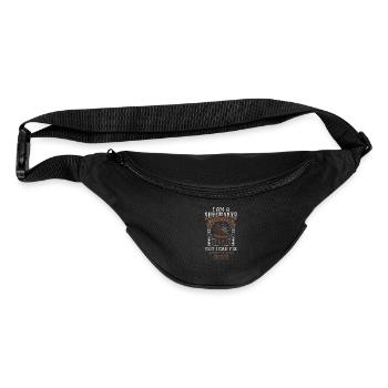 Cobbler Shoe Work Sole - Fanny Pack  - black - Front