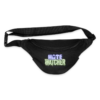 Hate Watcher - Fanny Pack  - black - Front