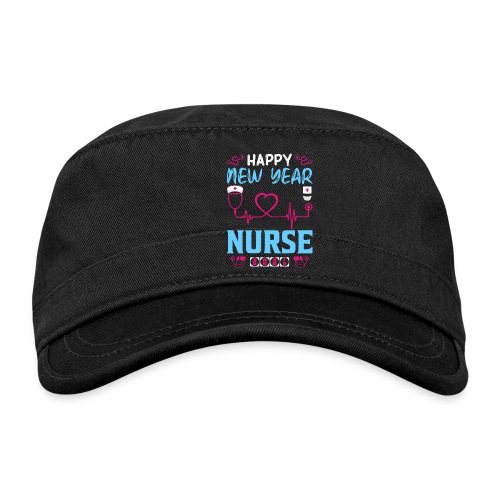 My Happy New Year Nurse T-shirt - Organic Cadet Cap 
