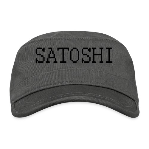 satoshi stroke only one word satoshi, bitcoiners - Organic Cadet Cap 
