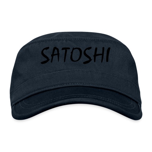 Satoshi only name stroke btc founder nakamoto - Organic Cadet Cap 