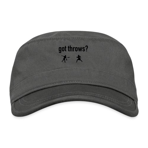 Ultimate Frisbee Hat Got Throws? - Organic Cadet Cap 