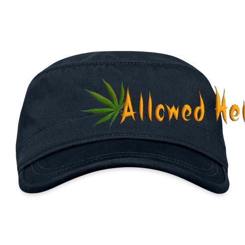 Allowed Here - weed/marijuana t-shirt - Organic Cadet Cap 