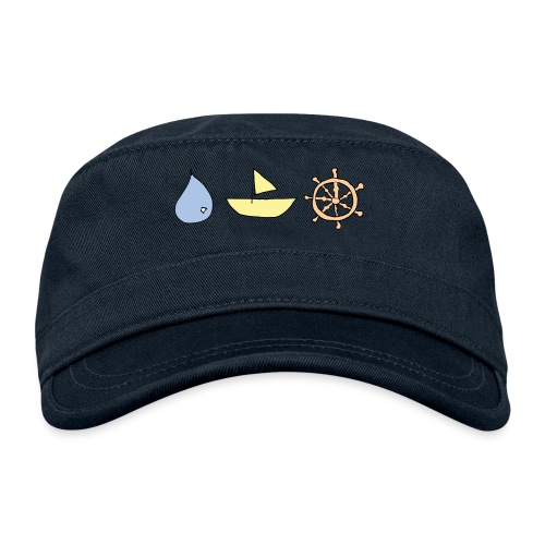 Drop, ship, dharma - Organic Cadet Cap 