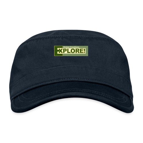 Explore Logo - Organic Cadet Cap 