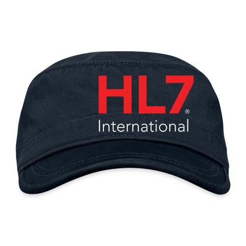 HL7 International Logo - Reverse - Organic Cadet Cap 