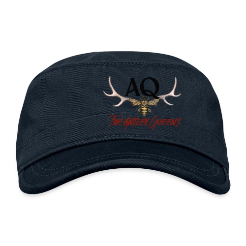 AQ logo - Organic Cadet Cap 