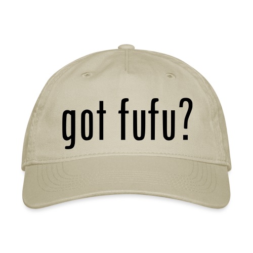gotfufu-black - Organic Baseball Cap