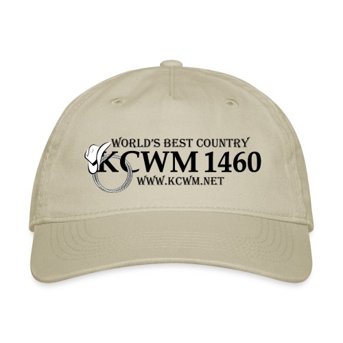 KCWM Logo - Organic Baseball Cap