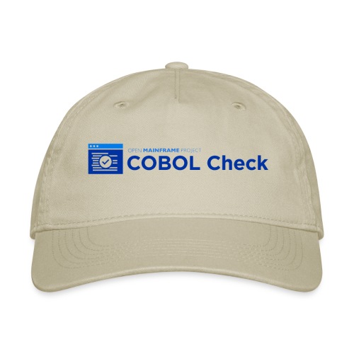 COBOL Check - Organic Baseball Cap