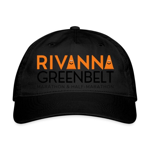 RIVANNA GREENBELT (orange/black) - Organic Baseball Cap