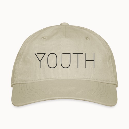 Youth Text - Organic Baseball Cap