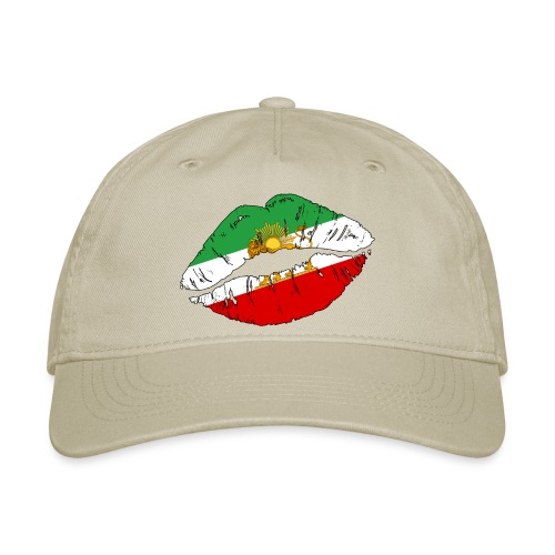 Persian lips - Organic Baseball Cap