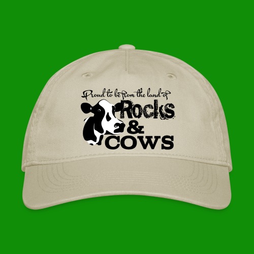 Rocks & Cows Proud - Organic Baseball Cap