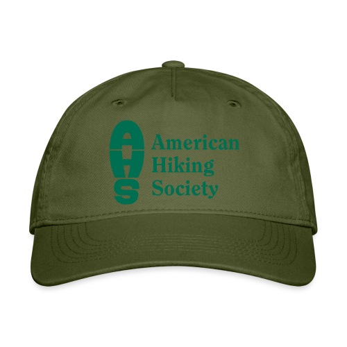 AHS logo green - Organic Baseball Cap