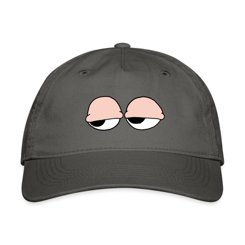 stoned eyes - Organic Baseball Cap
