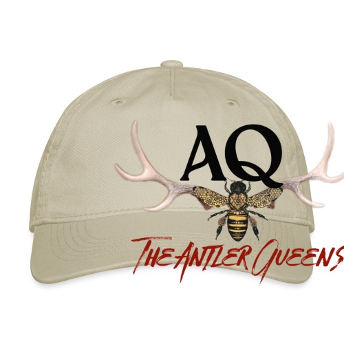 AQ logo - Organic Baseball Cap