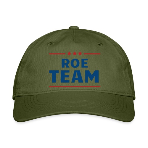 Roe Team - Organic Baseball Cap