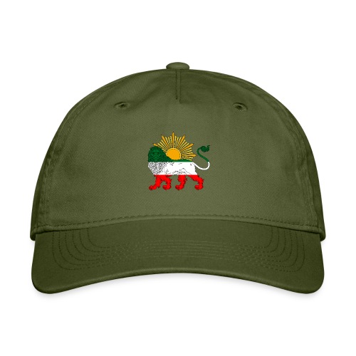 Lion and Sun Flag 2 - Organic Baseball Cap