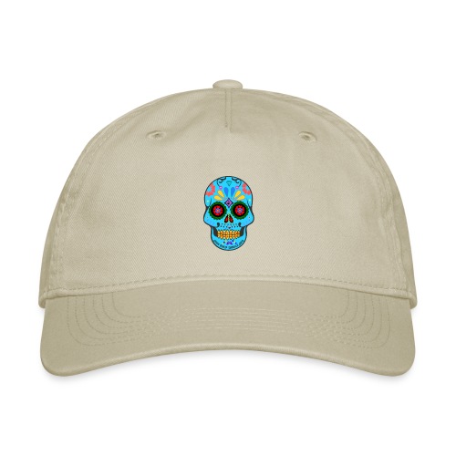 OBS Skull - Organic Baseball Cap