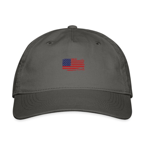 US Flag Leaf Life - Organic Baseball Cap