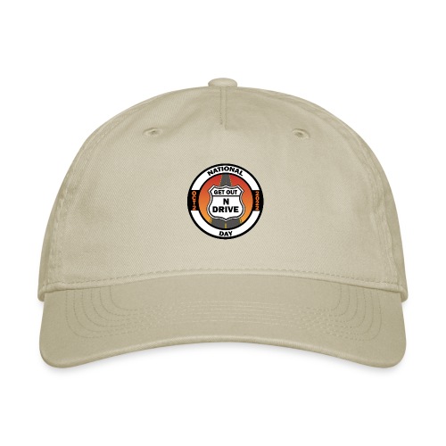 National Get Out N Drive Day Official Event Merch - Organic Baseball Cap