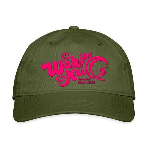 Wahine Kai Logo pink - Organic Baseball Cap