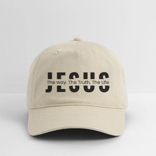 Jesus the Truth and the Life Bible Verse Merch - Organic Baseball Cap