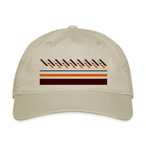 Cute, colorful striped designs for the seasons - Organic Baseball Cap