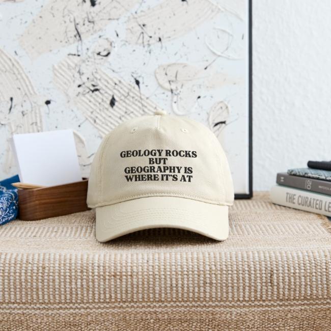 geology rocks but geography is where it's at